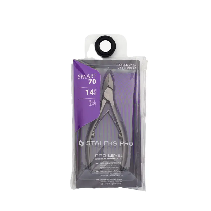 نیپر پوست و ناخن گوشه گیر حرفه ای اسمارت مدل NS-70-14 استالکس staleks